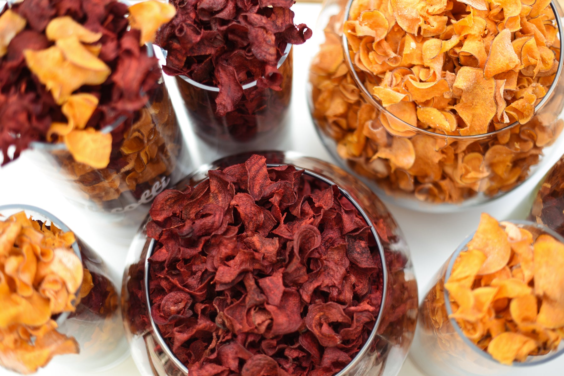 Healthy Sweet Potato and Beet Chips