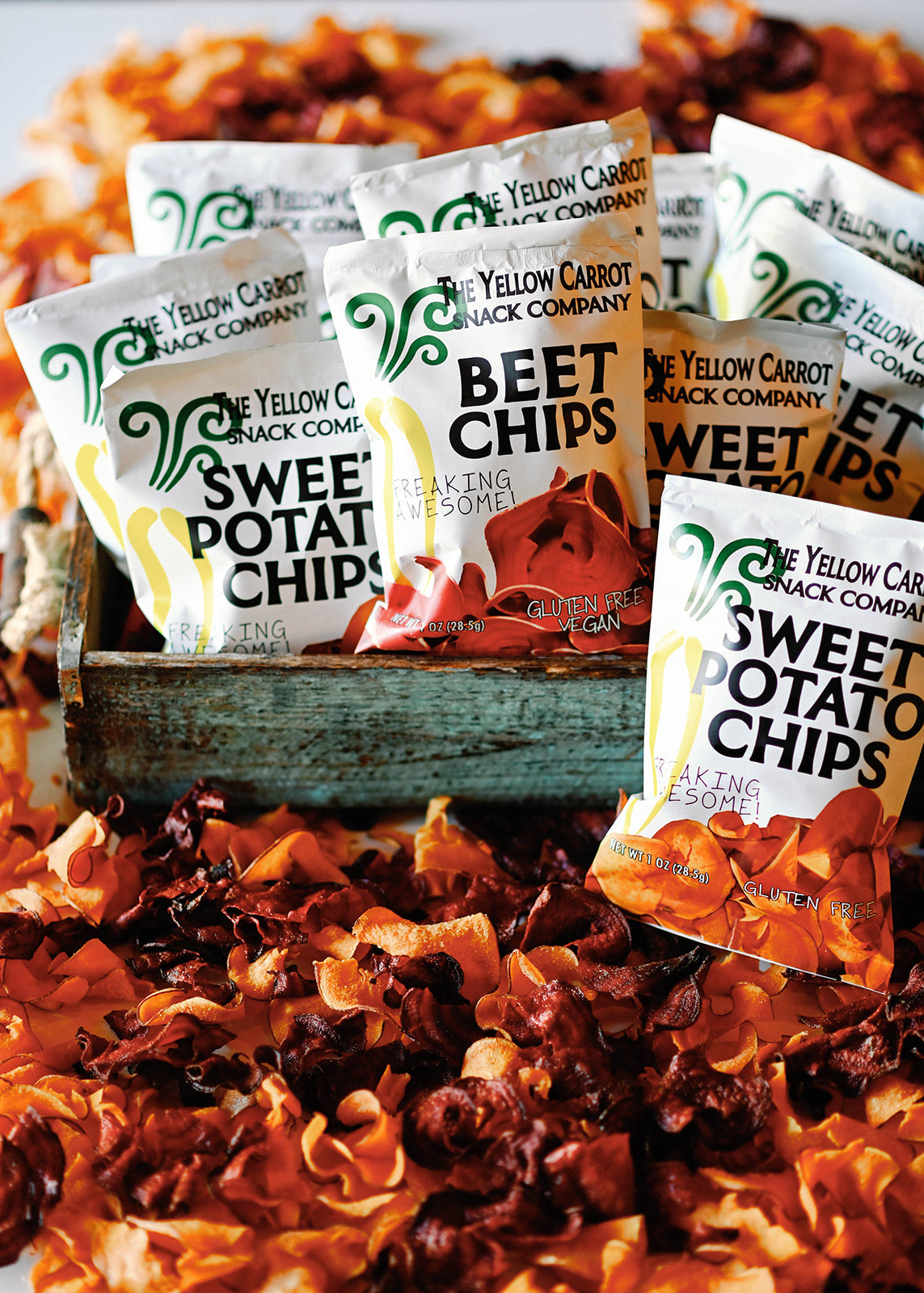 Sweet Potato & Beet Chips Combo <br> Snack Bags 1 oz